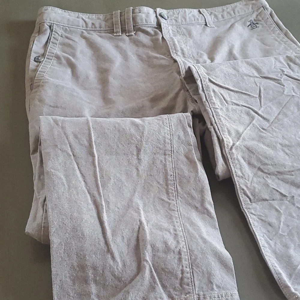 Penguin by Munsing Wear Gray Pants 34 waist. - Picture 2 of 6